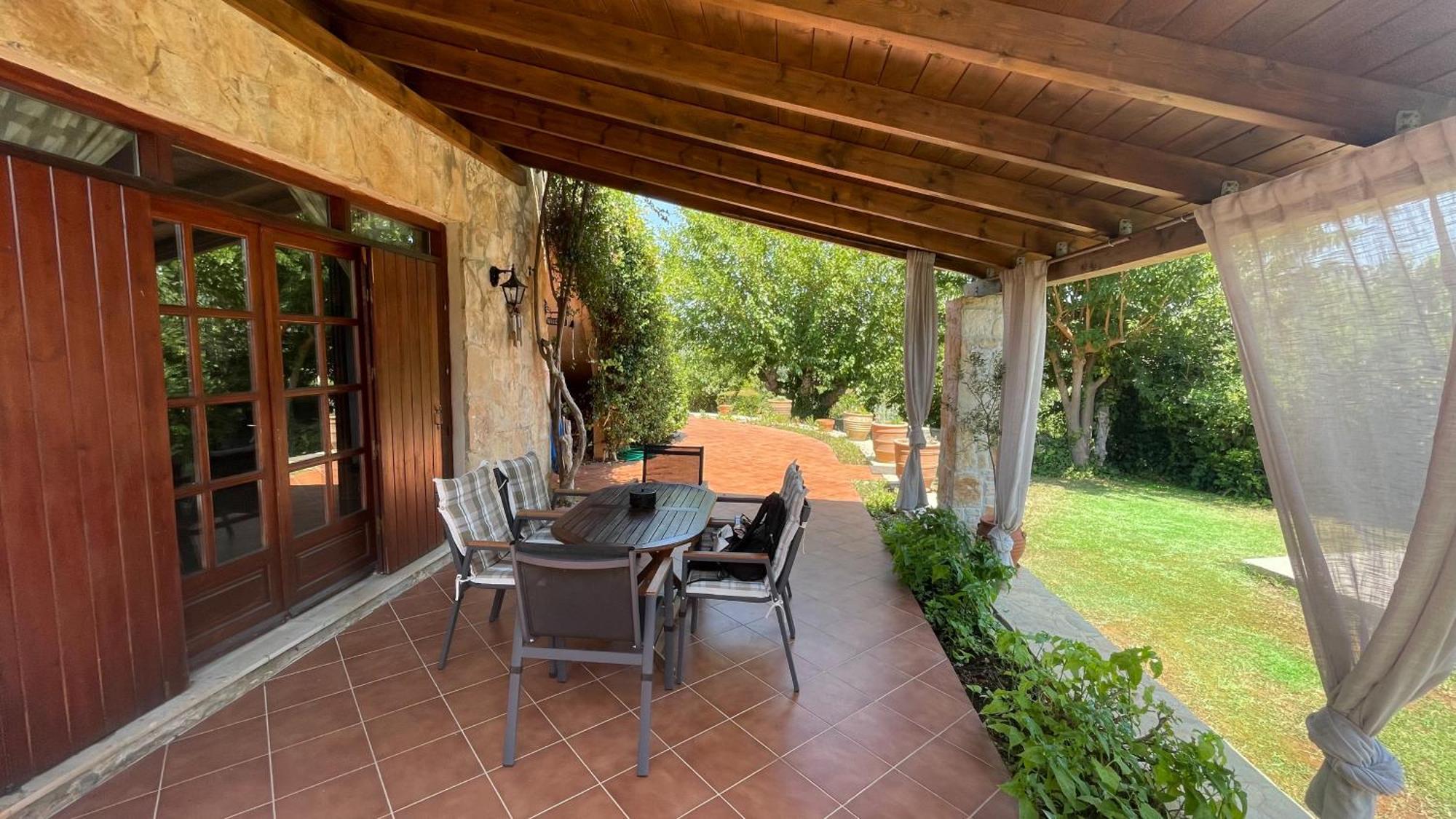 Villa Skine With Private Pool And Garden Chania  Ngoại thất bức ảnh