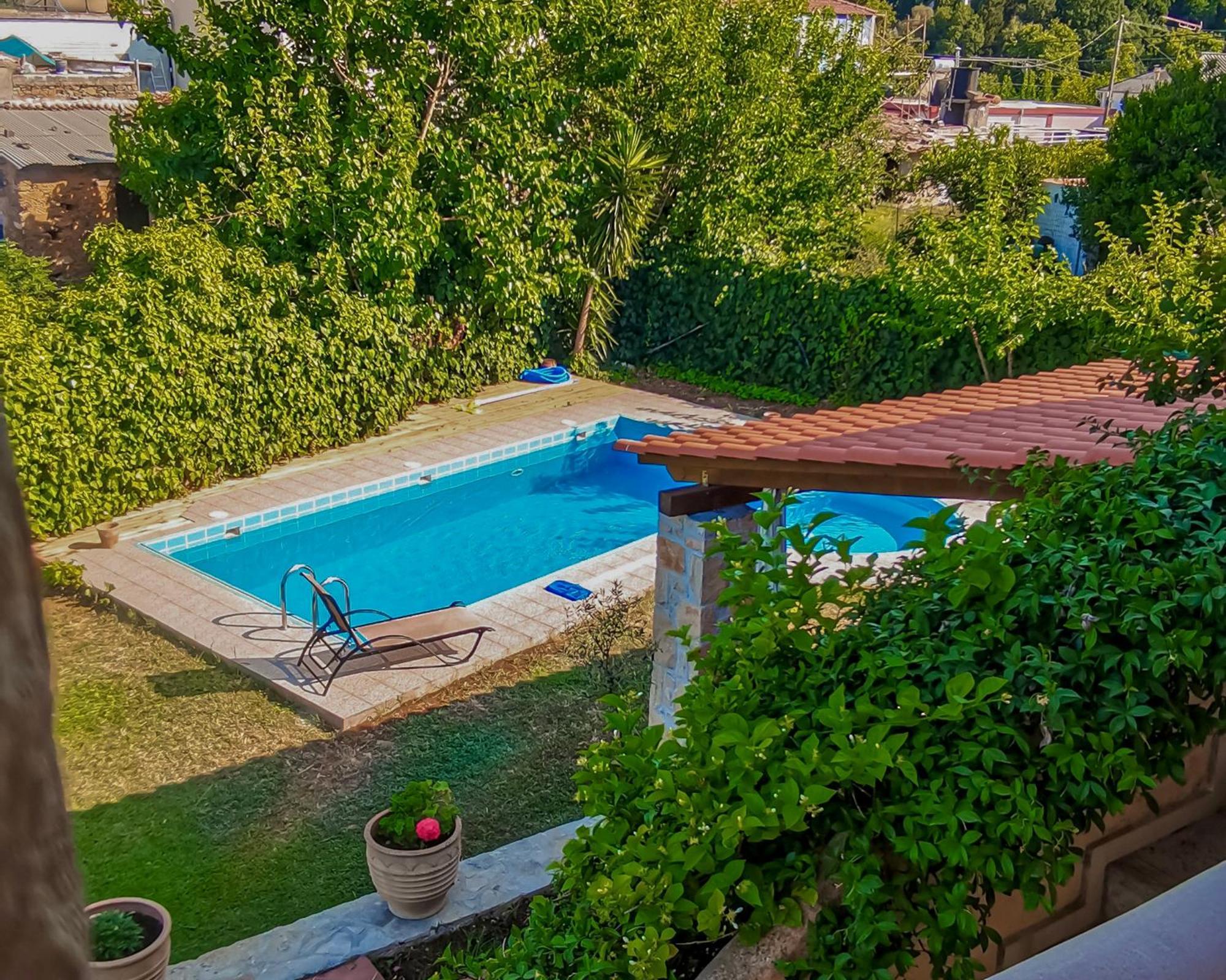 Villa Skine With Private Pool And Garden Chania  Ngoại thất bức ảnh